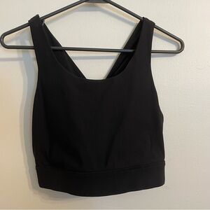 Fabletics Sports Bra XL Full Support High Impact black Racerback